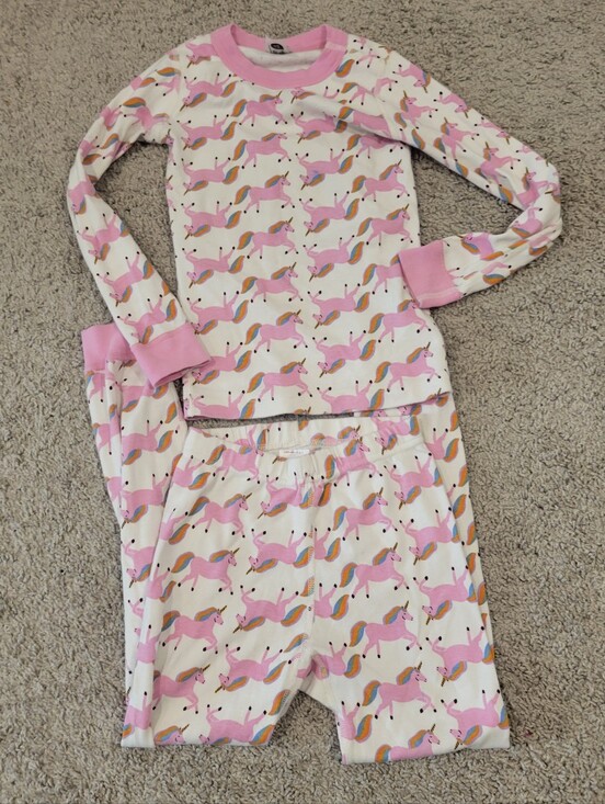 Hanna Andersson Other - Hanna Andersson Unicorn Pajama Set Size 6-7
